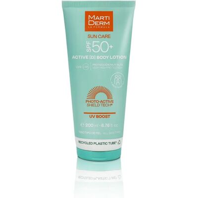 Martiderm Active D SPF50+ Loção Corporal - Proteção solar Martiderm Active D SPF50+ Loção Corporal - Proteção solar