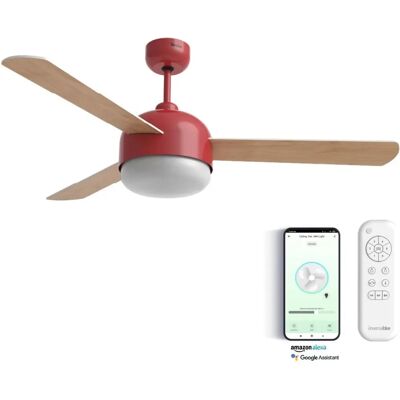 Ventilador de Techo Reversible WiFi Universal Blue Vento - 70W, 122cm Ventilador de Techo Reversible WiFi Universal Blue Vento - 70W, 122cm