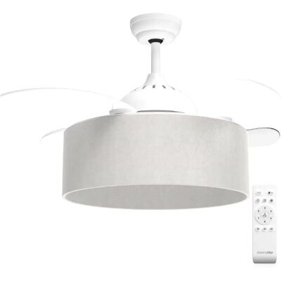 Sante & Beaute Ventilateur de plafond bleu 104cm - Ventilateur Ceiling - Publicité Sante & Beaute Ventilateur de plafond bleu 104cm - Ventilateur Ceiling - Publicité