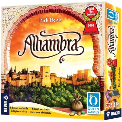 Devir Alhambra Jeu de Cartes Deuxième Édition - Jeu de Société Devir Alhambra Jeu de Cartes Deuxième Édition - Jeu de Société