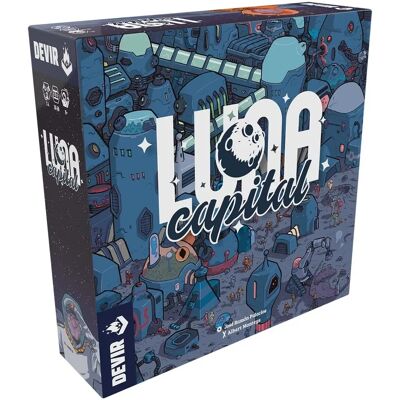 Devir Luna Capital - Jeu de société multilingue pour 1-4 joueurs Devir Luna Capital - Jeu de société multilingue pour 1-4 joueurs