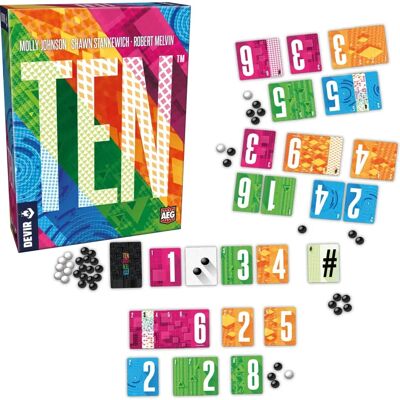 Devir Ten - Jeu de Cartes - Amusement en Famille Devir Ten - Jeu de Cartes - Amusement en Famille