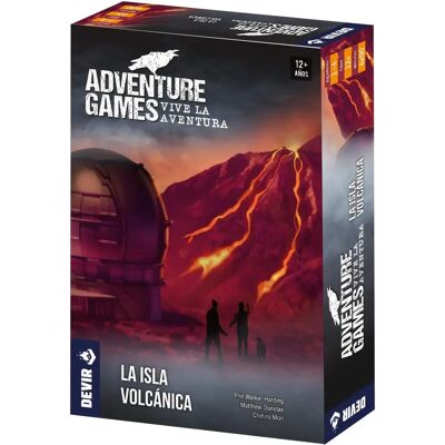 Devir Juegos de Aventura: La Isla Volcánica - Juego de Mesa Devir Juegos de Aventura: La Isla Volcánica - Juego de Mesa