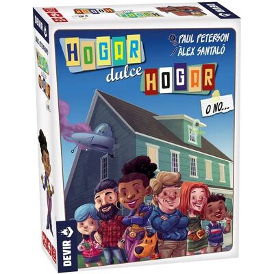 Devir Iberia Home Sweet Home - Gioco da Tavolo Cooperativo 8+ Devir Iberia Home Sweet Home - Gioco da Tavolo Cooperativo 8+