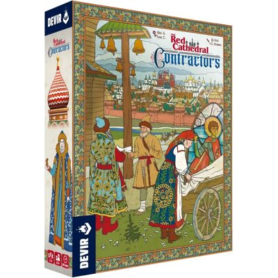 Devir Games La Cathédrale Rouge : Extension des Contracteurs - Jeu de société - Publicité Devir Games La Cathédrale Rouge : Extension des Contracteurs - Jeu de société - Publicité