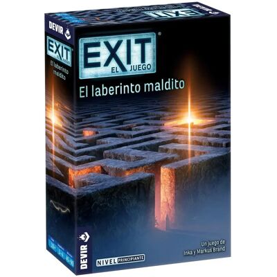 Devir Exit Le Labyrinthe Maudit - Jeu de société Devir Exit Le Labyrinthe Maudit - Jeu de société