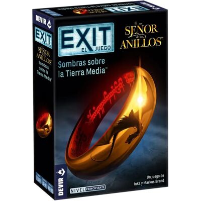 Jeu de société Devir Exit Le Seigneur des Anneaux - Espagnol - Publicité Jeu de société Devir Exit Le Seigneur des Anneaux - Espagnol - Publicité