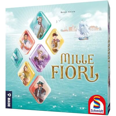 Devir Mille Fiori - Jeu de Stratégie pour 10+ ans - Jeu de Société - Publicité Devir Mille Fiori - Jeu de Stratégie pour 10+ ans - Jeu de Société - Publicité