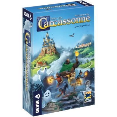 Devir Brouillard dans Carcassonne - Jeu de Plateau Devir Brouillard dans Carcassonne - Jeu de Plateau