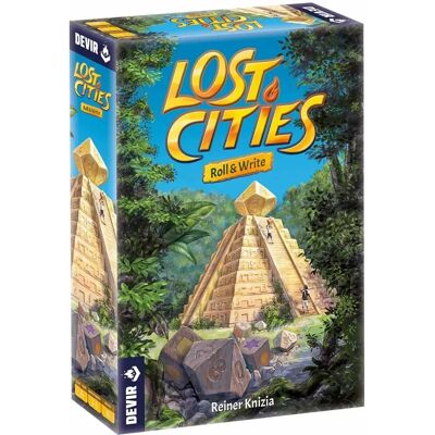 Devir Lost Cities Roll & Write Jeu de Société - Jeu de Société Devir Lost Cities Roll & Write Jeu de Société - Jeu de Société