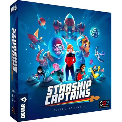 Devir Iberia Starship Captains Gioco da Tavolo - Strategia per 1-4 Giocatori Devir Iberia Starship Captains Gioco da Tavolo - Strategia per 1-4 Giocatori