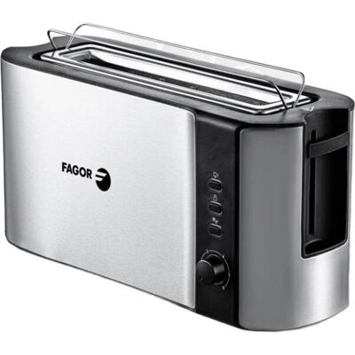Fagor Bigtoast Stahl 6 Scheiben - Toaster Fagor Bigtoast Stahl 6 Scheiben - Toaster
