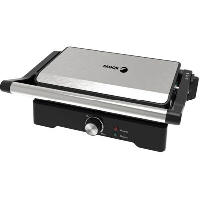 Fagor RoastGrill Sandwich Maker - 1200W Schwarz & Edelstahl Fagor RoastGrill Sandwich Maker - 1200W Schwarz & Edelstahl