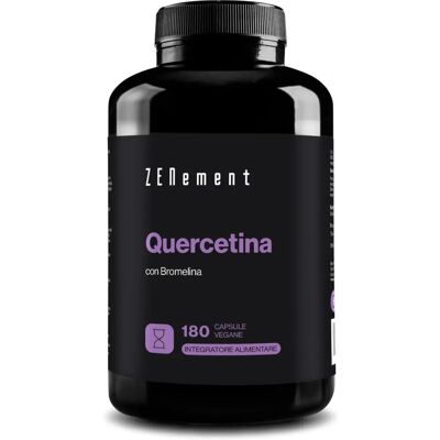 Zenement Quercetina con bromelina 180 capsule - Integratore alimentare Zenement Quercetina con bromelina 180 capsule - Integratore alimentare