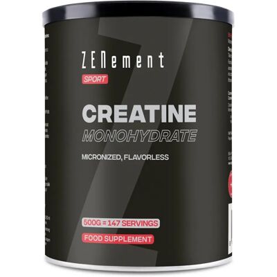 Zenement Creatina Monohidrato - 500g Polvo Micronizado Zenement Creatina Monohidrato - 500g Polvo Micronizado
