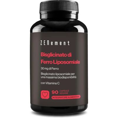 Zenement Eisen-Mikrokapseln mit Vitamin C - 90 vegane Kapseln Zenement Eisen-Mikrokapseln mit Vitamin C - 90 vegane Kapseln