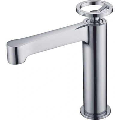 Imex Grifo de baño de latón de arco alto - Serie Olimpo - Acabado cromado Imex Grifo de baño de latón de arco alto - Serie Olimpo - Acabado cromado