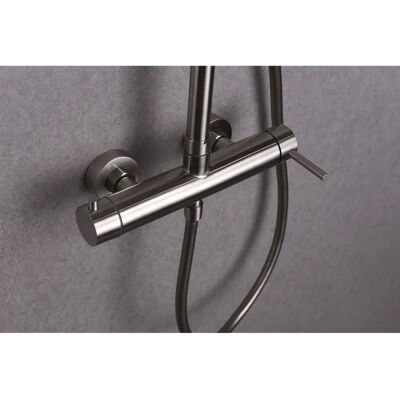 Columna de Ducha Ajustable en Acero Inoxidable - Interior/Exterior Columna de Ducha Ajustable en Acero Inoxidable - Interior/Exterior