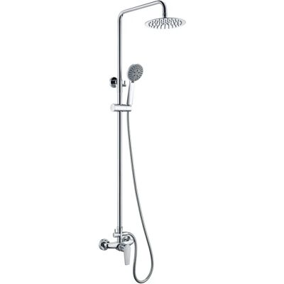 Set doccia Mice Imex in acciaio cromato con barra estensibile Set doccia Mice Imex in acciaio cromato con barra estensibile