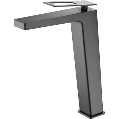 Imex Mice - Grifo de caño alto - Cartucho cerámico - Negro mate - Serie baño Imex Mice - Grifo de caño alto - Cartucho cerámico - Negro mate - Serie baño