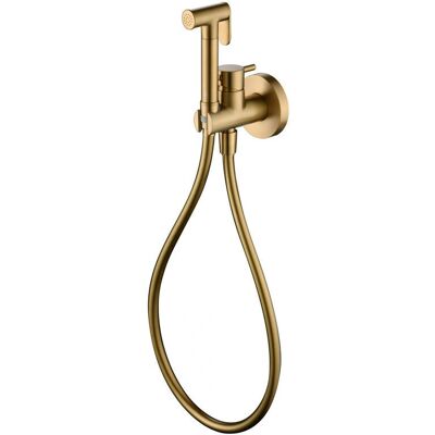 Mice - Grifería Termostática de Suelo para Bidé - 118cm de Alto - Oro Mice - Grifería Termostática de Suelo para Bidé - 118cm de Alto - Oro
