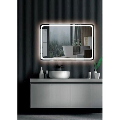 Mice Collection Mice Specchio bagno LED - Rettangolare 60x80cm - Luce fredda Mice Collection Mice Specchio bagno LED - Rettangolare 60x80cm - Luce fredda