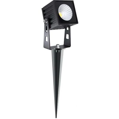 Faro LED quadrato ZAS Beneito - 7W IP65 Nero Faro LED quadrato ZAS Beneito - 7W IP65 Nero