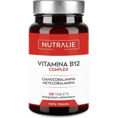 Complexo de Vitamina B12 Nutralie 2000mcg - Vegano Complexo de Vitamina B12 Nutralie 2000mcg - Vegano
