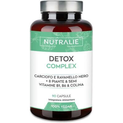 Nutralie Detox Complex - Liver, Colon, Diuretic - 90 Capsules Nutralie Detox Complex - Liver, Colon, Diuretic - 90 Capsules