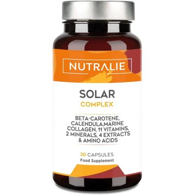 Nutralie Solar Complex - Colágeno e Proteção Solar 30 cápsulas Nutralie Solar Complex - Colágeno e Proteção Solar 30 cápsulas