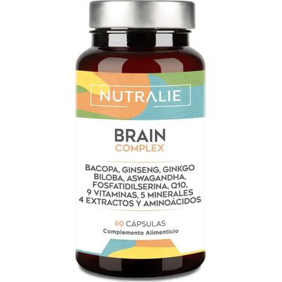 Nutralie Brain Complex - Suplemento para funciones cognitivas Nutralie Brain Complex - Suplemento para funciones cognitivas