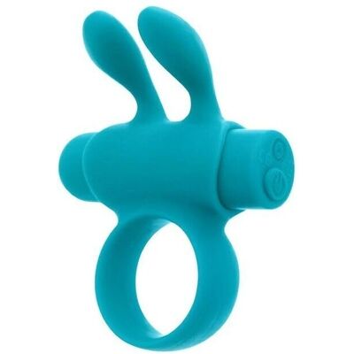 Diversual Rhingo Plus Turquoise Anneau Vibrant - Anneau pénien - Publicité Diversual Rhingo Plus Turquoise Anneau Vibrant - Anneau pénien - Publicité