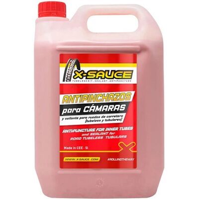 X-Sauce däckförsegling - 5L - Förebygger punkteringar X-Sauce däckförsegling - 5L - Förebygger punkteringar