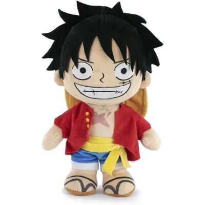 Pelúcia Luffy - 28cm - Presente para fãs de One Piece Pelúcia Luffy - 28cm - Presente para fãs de One Piece