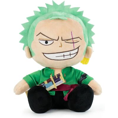 Trade Invaders Zoro Impulse Pelúcia - 23 cm - Licença oficial ONE PIECE Trade Invaders Zoro Impulse Pelúcia - 23 cm - Licença oficial ONE PIECE