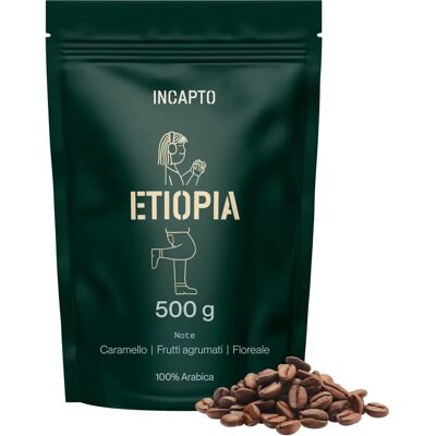 Café éthiopien Sidamo Nansebo 500 g - Incapto Coffee - Publicité Café éthiopien Sidamo Nansebo 500 g - Incapto Coffee - Publicité