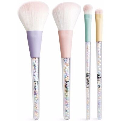 IDC Institute Make-up Pinselset - 4 Stück - Puder & Creme IDC Institute Make-up Pinselset - 4 Stück - Puder & Creme