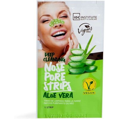 Bandes purifiantes au gel d'Aloe Vera de IDC Institute - Nettoyage des pores - Publicité Bandes purifiantes au gel d'Aloe Vera de IDC Institute - Nettoyage des pores - Publicité