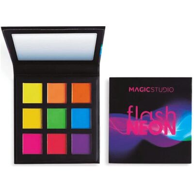 Magic Studio Neon Lidschattenpalette - 9 Neonfarben Magic Studio Neon Lidschattenpalette - 9 Neonfarben
