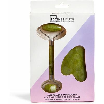 IDC Institute Jade Gua Sha & Jade Roller - Sada krásy IDC Institute Jade Gua Sha & Jade Roller - Sada krásy