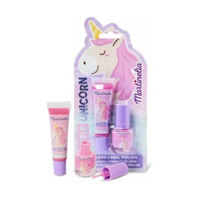 Martinelia Little Unicorn Kynsilakka ja huulikiilto - Lahjapakkaus Martinelia Little Unicorn Kynsilakka ja huulikiilto - Lahjapakkaus