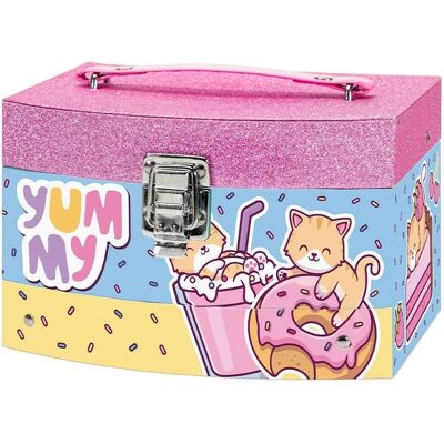 Martinelia Yummy Beauty Case - Dětský Sada na make-up 25 ks Martinelia Yummy Beauty Case - Dětský Sada na make-up 25 ks