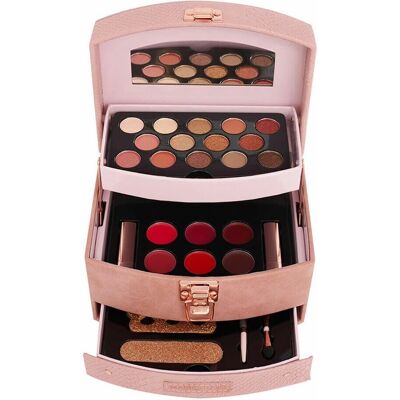 Magic Studio Rose Gold Jewellery Case Set - Cosmetics Magic Studio Rose Gold Jewellery Case Set - Cosmetics