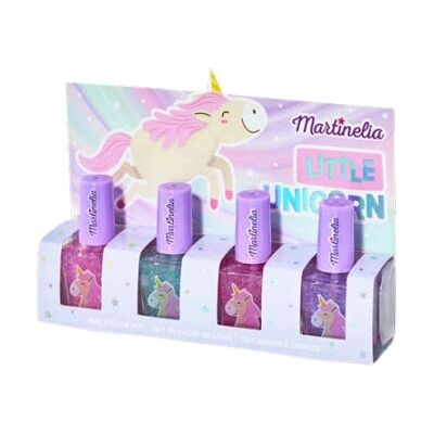 Set de Vernis Little Unicorn Martinelia Rose Bleu Violet - Kit de vernis - Publicité Set de Vernis Little Unicorn Martinelia Rose Bleu Violet - Kit de vernis - Publicité