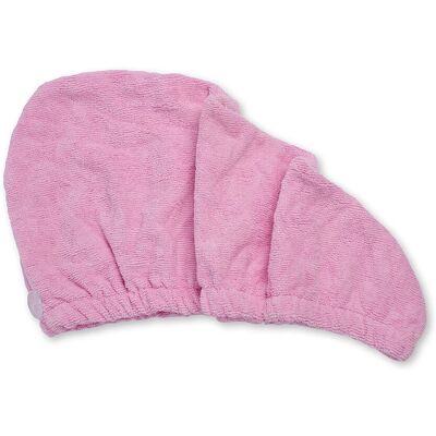 IDC Institute Pink Microfibre Hair Turban - Hair Turban IDC Institute Pink Microfibre Hair Turban - Hair Turban