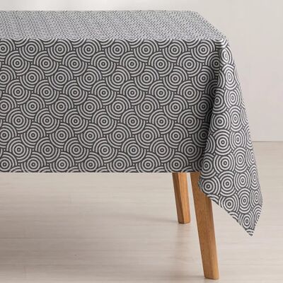 GAMUSI - Mantel antimanchas - 140x180 cm - Antracito - Tablecloth GAMUSI - Mantel antimanchas - 140x180 cm - Antracito - Tablecloth