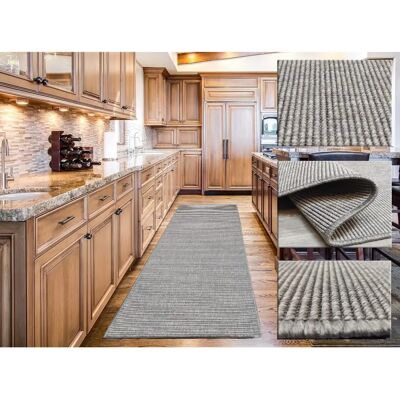 T & I 1979 Modèle Rustique Tapis - Intérieur Extérieur Long Plat Sans Poil Plata 70x200 T & I 1979 Modèle Rustique Tapis - Intérieur Extérieur Long Plat Sans Poil Plata 70x200