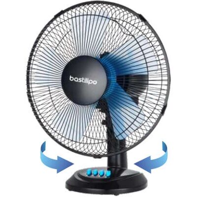 Bastilipo Barrosa - Noir - Ventilateur Bastilipo Barrosa - Noir - Ventilateur