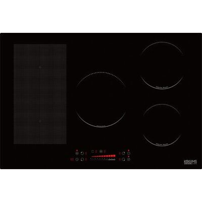 KromsLine - KVMX-580-F3-BK - Negro - 770 mm - Placa de inducción KromsLine - KVMX-580-F3-BK - Negro - 770 mm - Placa de inducción