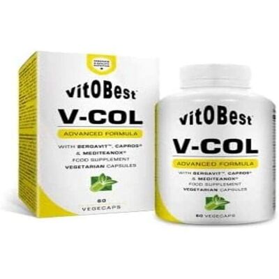 VIT.O.BEST V-Col 60 Cápsulas - Apoya Corazón y Colesterol VIT.O.BEST V-Col 60 Cápsulas - Apoya Corazón y Colesterol